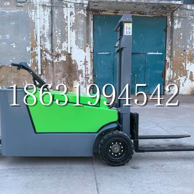 兰州市小型电动叉车1吨2吨步行站驾式电瓶堆高充电装卸车液压升降车铲车